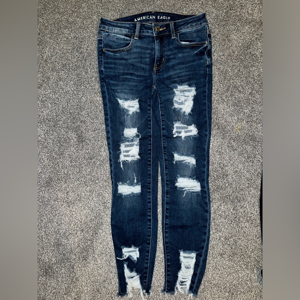 American Eagle Stretch cropped jeans